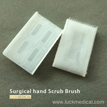 Disposable Medical Scrub Brush/Sponge With Nail Cleaner